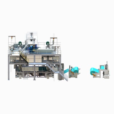 High Capacity Good Quality Asen-2.4m PP Melt Blown Nonwoven Fabric Making Machine for Face Mask Material Textile Machinery